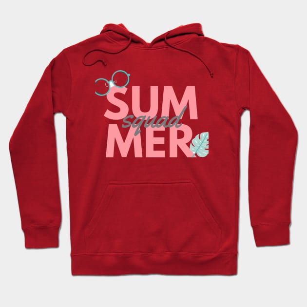 summer t shirt | summer squad | summer sticker Hoodie by Sango Designs